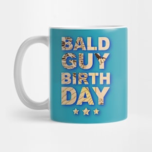 bald guy birthday Mug